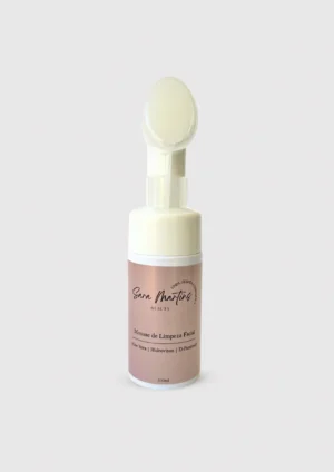 mousse de limpeza para skincare marca sara martins