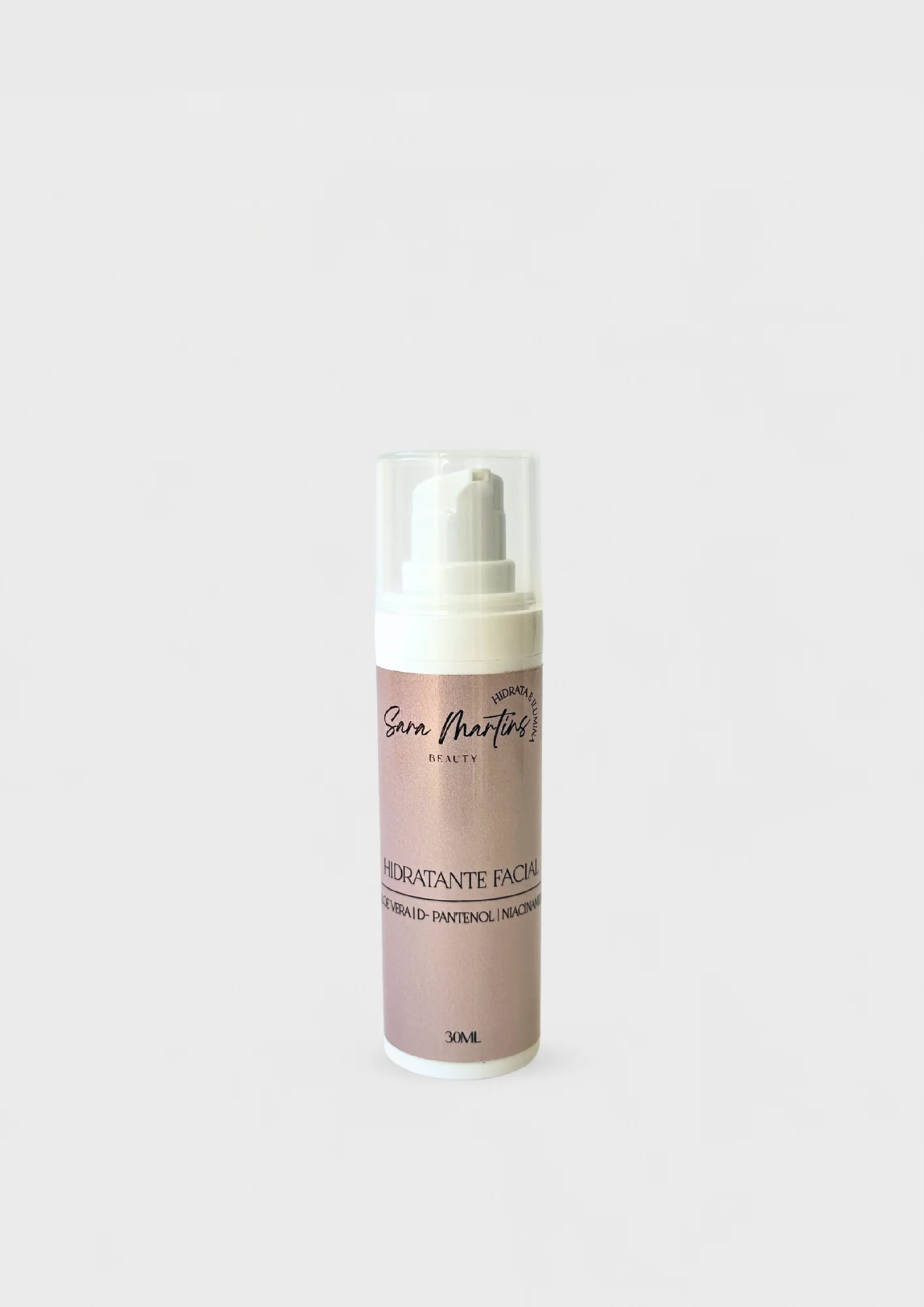 hidratante facial para skincare com toque leve